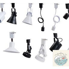 상디상점 조명 레일등기구 포인트조명 스포트라이트 카페조명, 에버직부/블랙