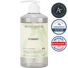 베베린 고농축 프리미엄 순한 아기 주방세제 젖병세정제 무향, 1개, 500ml