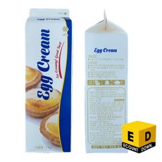 [비한스]에그크림 1kg (에그타르트 베이스) - 9월 22일 이후 입고예정, 1개