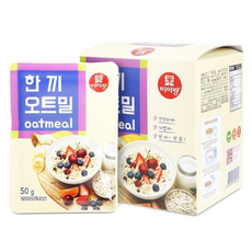 미이랑 한 끼 오트밀 코스트코 정품, 10개, 50g