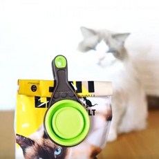 올투펫 실리콘 집게형 사료주걱 대형 L사이즈, 핑크/L, 1개