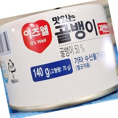 이츠웰 골뱅이캔, 140g, 1개