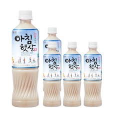 웅진 아침햇살, 500ml, 5개