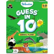 Skillmatics Guess in 10 Animal Planet Card Game Perfect for Boys Girls Kids Teens Adults Who, 1. Animal Planet