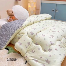 兒童四季被 甜點圖案 輕柔透氣 兒童房寢具, 甜點派對