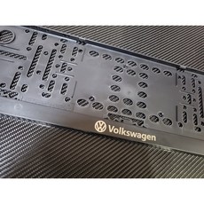 폭스바겐호환 번호판 가드 차량용 보조판 플레이트, 1개