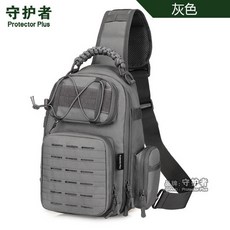 守護者 Protector Plus 阿波羅單肩背包 迷彩戶外胸包, 1個, 灰色,20升以下