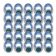 Bait Shop線保護孔墜孔型鉛, 25個