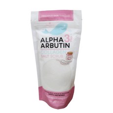 PRECIOUS SKIN 泰國 Alpha Arbutin 3+ 膠原蛋白去角質鹽磨砂膏 300g, 1件