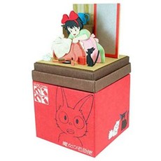 지브리 모형 집 종이접기모형 이웃집토토로 마녀배달부키키 라퓨타 센과치히로의 행방불명, MP07-91