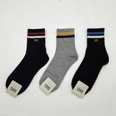 [매장정품] 닥스 남성 신사양말 3족 정장양말 선물세트 26319