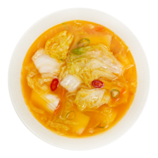 셰프애찬 단호박 백김치 알배기배추 물김치 반찬, 250g, 1개