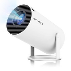미니 HY300 휴대용 듀얼 밴드 WIFI6 5G 무선 블루투스 안드 11 180도 회전 가능 자동 키스톤 보정 35 130인치 화면 비디오 지원