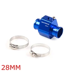 호환 물 온도 게이지 라디에이터 온도 물 온도 조인트 파이프 알루미늄 센서 어댑터 26/28/34/36/40mm, 04 28MM