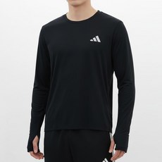아디다스 남성 트레이닝 긴팔티 런닝 등산 조깅 헬스 마라톤 기능성 스포츠 티셔츠 엄지 손가락 구멍