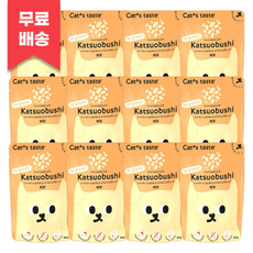 캣츠테이스트 가쓰오부시 그레이비 /고양이 파우치 간식, 12개, 70g