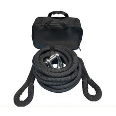 자동차구조로프 스트랩 윈치 견인로프 두꺼운 밧줄, 5톤/8m+U후크+가방