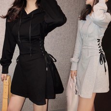 후드 니트 원피스 롱원피스 봄원피스 봄신상 여성