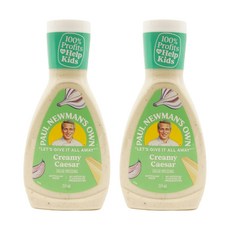 폴 뉴맨스 크리미 시저 드레싱 Paul Newmans Dressings Creamy Caesar, 2개, 250ml