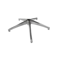 佑客YOKA 高承重一體成形 BIFMA標準 辦公椅升級配件 70cm五星腳, 鋁合金椅腳