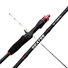 레저킹 튼튼하고 짱짱한 쭈꾸미 갑오징어 선상 루어낚시대 B-150ML, 레드