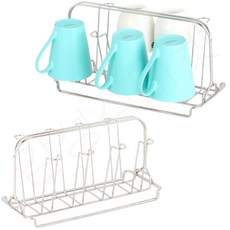 머그컵 거치대 스텐 주방 정리 컵걸이 컵 정리대 주방소품 컵보관걸이, 1개