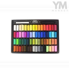 YM 사각파스텔 64색 빈티지다꾸