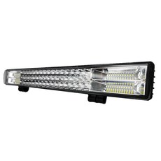 차량용 써치라이트 오프로드 서치바 랜턴 화물차 led 50cm 96등 288W 고정 브래킷+시가잭 케이블 세트, 브래킷+강력 자석, 64cm 120등 360W 고정