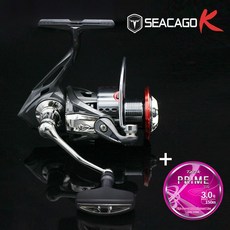 TJ코리아 시카고K 스피닝릴 1000번-7000번 낚시릴 정품보증서 흘림 원투 카고 루어 생활 낚시 (TJ코리아 씨카고K ), 씨카고K 5000번