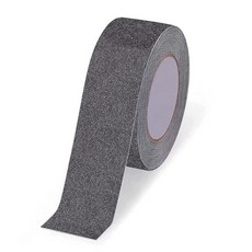 미끄럼 방지 테이프 2인치 x 16.4피트 튼튼한 그립 계단 계단용 야외 및 실내용 회색, Grey, 2 Inch x 16 Feet, 1개