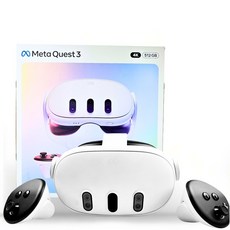 Meta Quest 3 512G VR 虛擬實境 MR 混合實境 (一年保固) 正版官方, 白, 1套, Q3-512GB