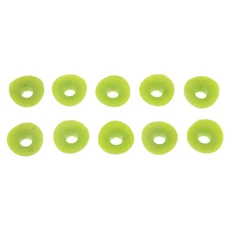 더트 바이크 ATV UTV 에어 밸브 스템 머드 가드 타이어 튜브 캡 실리콘 고무 10 피스, 04 Green