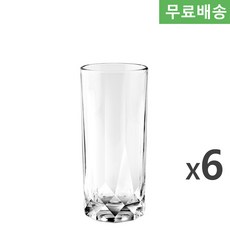 6p BOX 오션 커넥션 롱드링크 하이볼 430ml P02809 하이볼글라스 칵테일잔 칵테일롱글라스, 6개