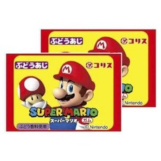 Coris Snack 超級瑪利歐 葡萄口味口香糖, 110個