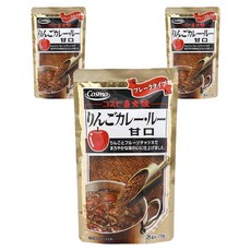 日本 Cosmo 直火烤蘋果甜味咖哩塊, 3個, 170g