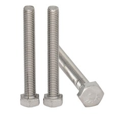 외부 육각 헤드 캡 나사 볼트 스테인리스강 메트릭 DIN933 M3 M4 M5 M6 M8 10 16 20 30 40/50-150 3, 45 20Pcs M4x8, 01 316 Stainless Steel