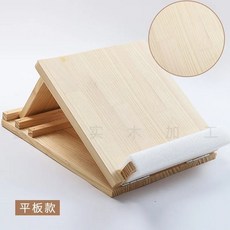 O石拉筋板：實木多功能拉筋凳，腳底按摩平衡指壓，小腿足部伸展斜板, 升級⭐平板按摩-4檔普通松木促銷