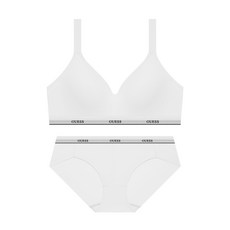 게스언더웨어 여성 여성 속옷 세트 GUESS UNDERWEAR 시그니처 코튼 OFWRP697WH