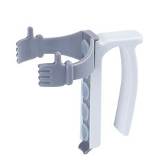 易拉罐吸管蓋 新品 帶防溢式杯蓋吸管易拉罐支架 易拉罐封口蓋 硅膠吸管罐蓋, 灰白-易拉罐支架, 1個