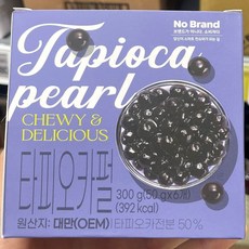 노브랜드 타피오카펄, 3개, 6개입, 50g
