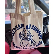 더옷장 캣컴퍼니 미니캔버스에코백