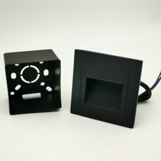 방수 알루미늄 LED 계단 조명 램프 실내 및 실외, 02 Warm White, 01 CHINA