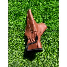 BUCK TRAIL 牛皮持弓護手 射箭護手 護具 牛皮護手 護手指 護虎口 護手腕 弓箭 傳統弓, 1個, 左手持弓(右撇子適用),XL