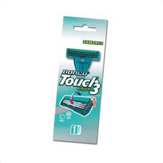 깔끔한면도 출장용면도기 터치3 일회용 면도기 여행용 남성 여행필수템 자취생, 1