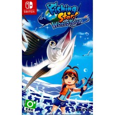 Aksys Games 釣魚明星 世界巡迴賽 Nintendo Switch 中英日文版, 現貨全新(單遊戲), 中英日文亞版(美版)