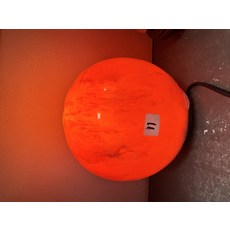 橘色燈泡, 鴿血紅大圓球11, 1個