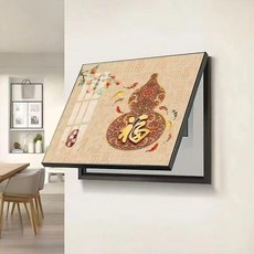 裝飾畫配電箱遮擋掛畫 上掀便捷, 1個, 21, 長40*高30 可遮擋32*22上掀