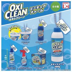옥시 클린 미니어처 매력 [전 6 종 세트 (풀 콤프)] 가챠 가챠 캡슐 토이, 1개, 상세페이지 참조