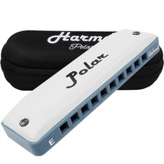 Harmo Polar Diatonic Harmonica Ke Harmo Polar Diatonic Harmonica Key of E - Half-Valved Design for E, 1개, 이자형, B07RJZL4TM