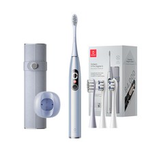 Oclean 歐可林 觸控音波電動牙刷套裝組, 幻彩銀, 1個, X Pro Digital S